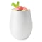 Smarty Had A Party 12 oz White with Gold Elegant Stemless Plastic Wine Glasses 64 Glasses, 64PK 3712-WHG-CASE - alternate 9